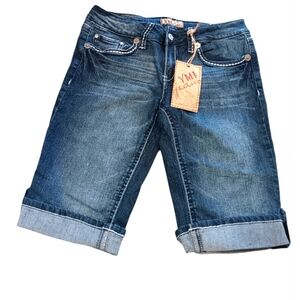 YMI  Jeans Blue Denim Shorts Sx 7 New
